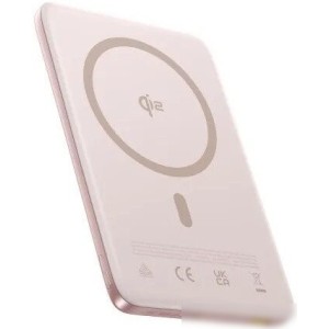 Внешний аккумулятор Baseus PicoGo AM41 Ultra-Slim Qi2 Magnetic Power Bank 10000mAh (розовый)