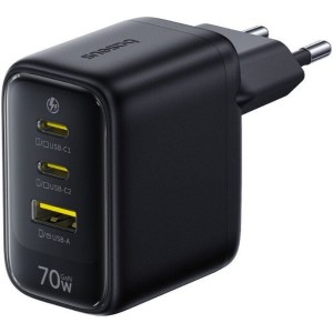 Сетевое зарядное Baseus EnerFill FE22 70W E0123500 (черный)