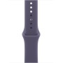 Умные часы Apple Watch Series 11 46 мм (алюминиевый корпус, серебристый/фиолетовый туман, спортивный силиконовый ремешок S/M)