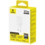 Сетевое зарядное Baseus EnerFill FN22 1C 30W E0123101