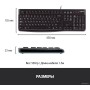 Клавиатура Logitech K120 920-002583 (с гравировкой)