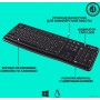Клавиатура Logitech K120 920-002583 (с гравировкой)