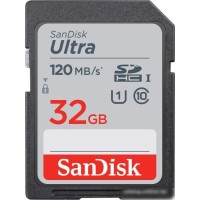 Карта памяти SanDisk Ultra SDHC SDSDUN4-032G-GN6IN 32GB