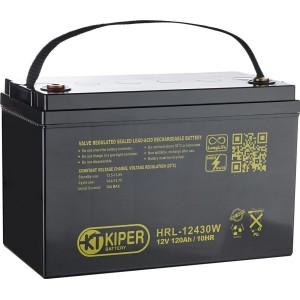 Аккумулятор для ИБП Kiper HRL-12430W (12В/120 А·ч)