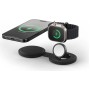 Беспроводное зарядное Satechi OntheGo 2-in-1 Charger ST-QTG21K (черный)