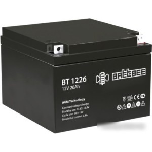 Аккумулятор для ИБП BattBee BT 1226 (12В/26Ач)