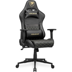 Игровое (геймерское) кресло Cougar Armor One V2 Gold (черный/золотистый)