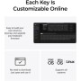 Клавиатура Keychron B4 Pro B4P-K1-RU (серый)